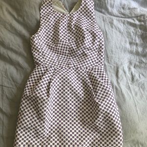 Club Monaco Size 6 Cross Back Dress